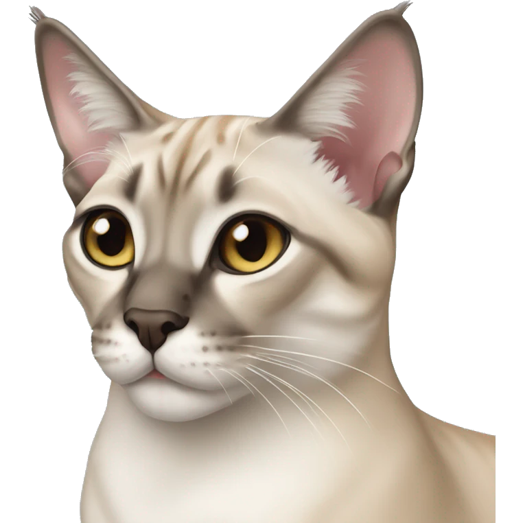 lynx point siamese cat emoji