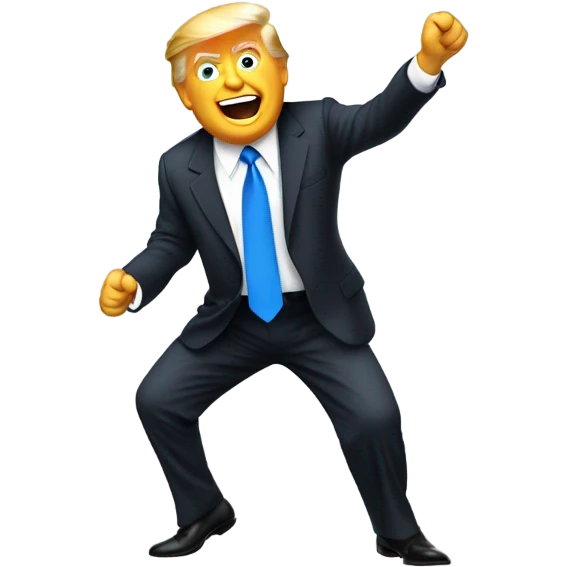 Donald trump dancing  emoji