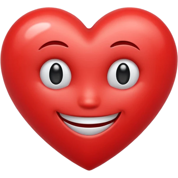 Smiling heart emoji