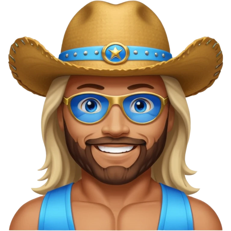 Randy Macho Man Savage blue eyes emoji