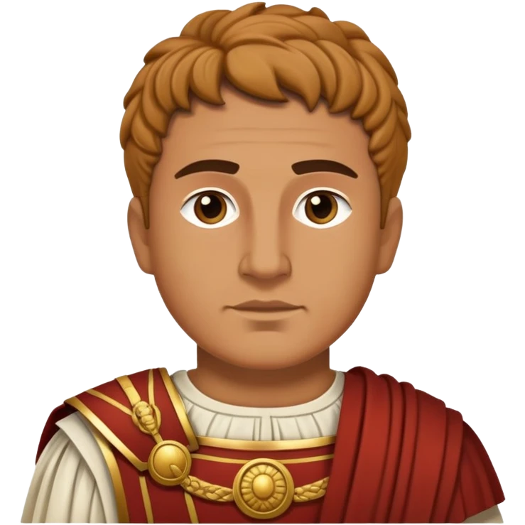 Publio Aurelio stazio, vestito da antico romano emoji