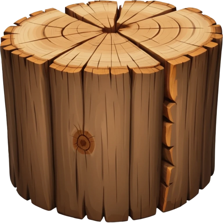 wood log emoji