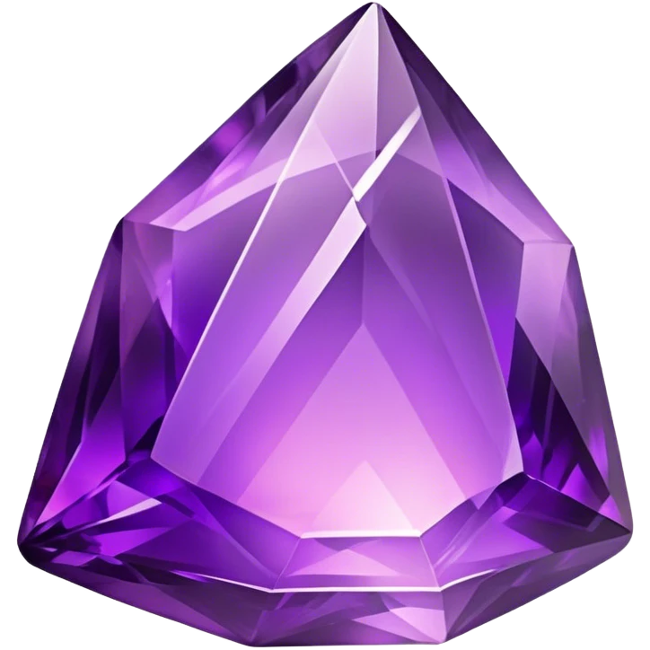 Cinematic Realistic Amethyst Emoji, Rich and soothing, with smooth, polished purple facets catching the light and casting soft, calming reflections. The deep violet hue seems to glow with an ethereal light, radiating peaceful energy and elegance. Soft glowing outline, capturing the essence of tranquility and mystery in a stunning amethyst. emoji