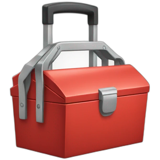 red toolbox emoji