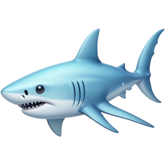 Ghost shark emoji