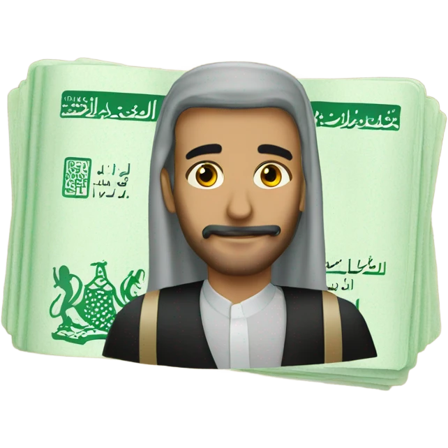 Saudi passport emoji