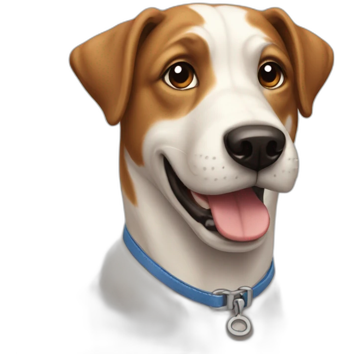 Dog erdel terier emoji