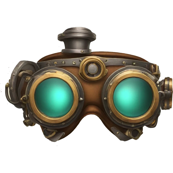  steampunk goggles emoji