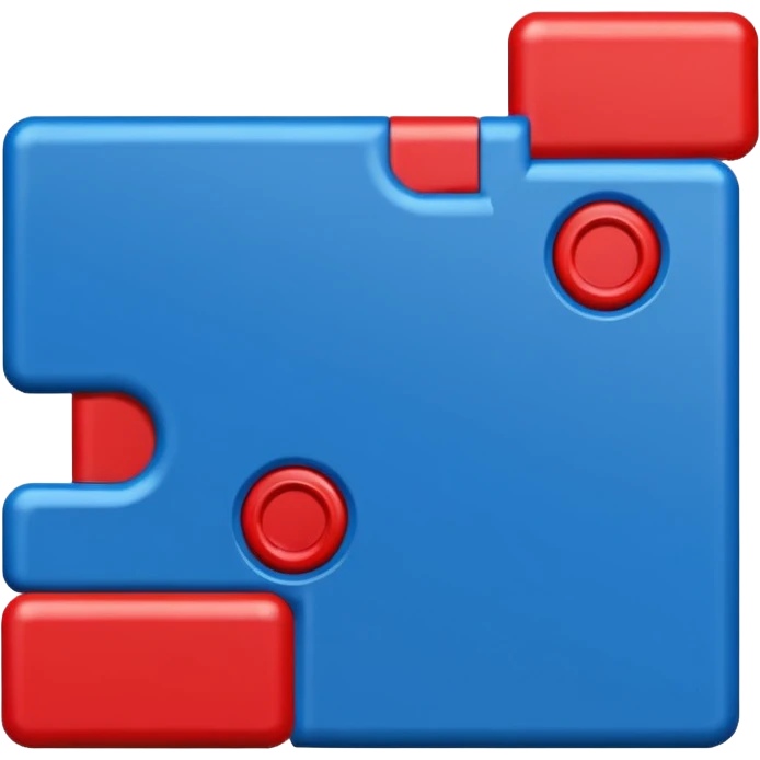  “Boom” sign blue (#00A3E0) and red (#F9423A)  emoji