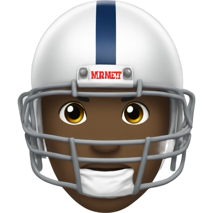 Football helemet emoji