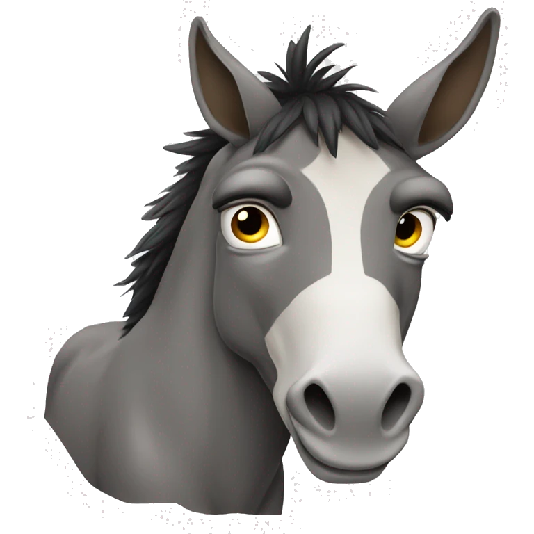 bad ass donkey emoji