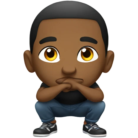 squat emoji