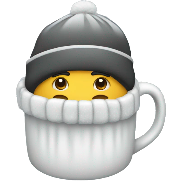 Winter mug emoji