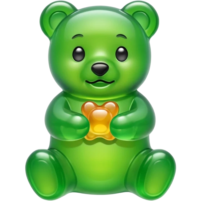 Gummy Bear Green emoji