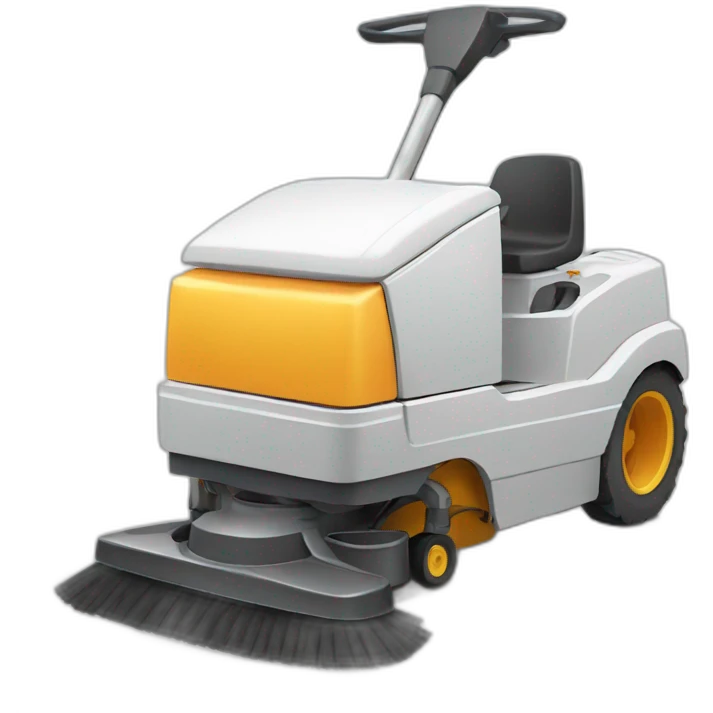 Sweeping machine emoji