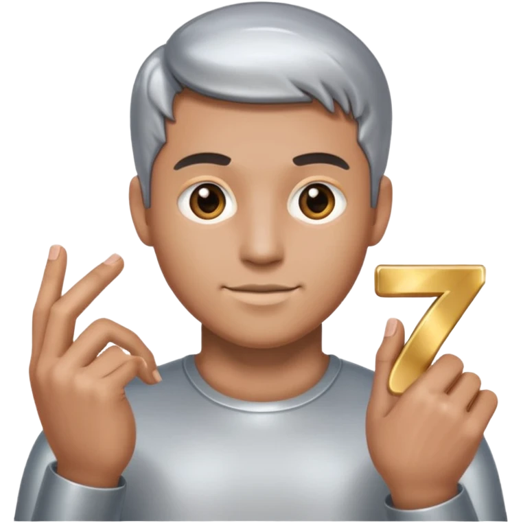 Fuse 🤷‍♂️6️⃣7️⃣ ( only put 6 and 7 in his hand and no other number emoji