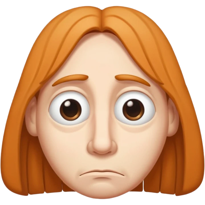 Sleepy eyes emoji