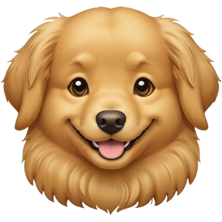 golden retriever emoji