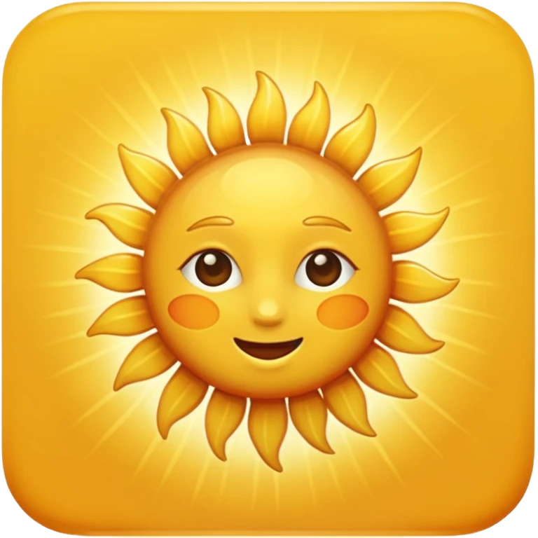 sun Beauty emoji