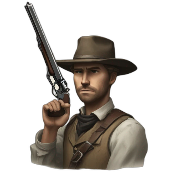 Hunt Showdown the one and only Colt emoji