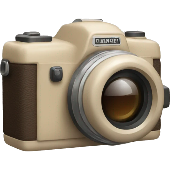 Camera beige emoji