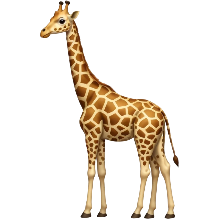 High resolution giraffe  emoji