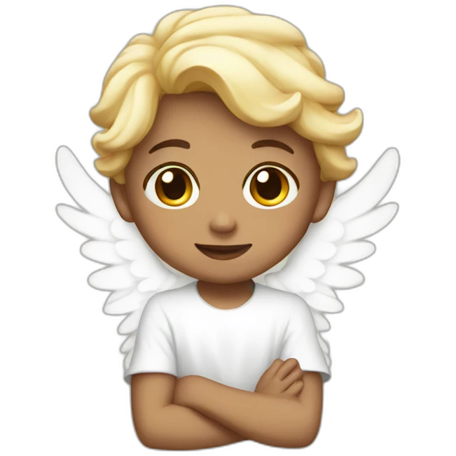 cute angel emoji