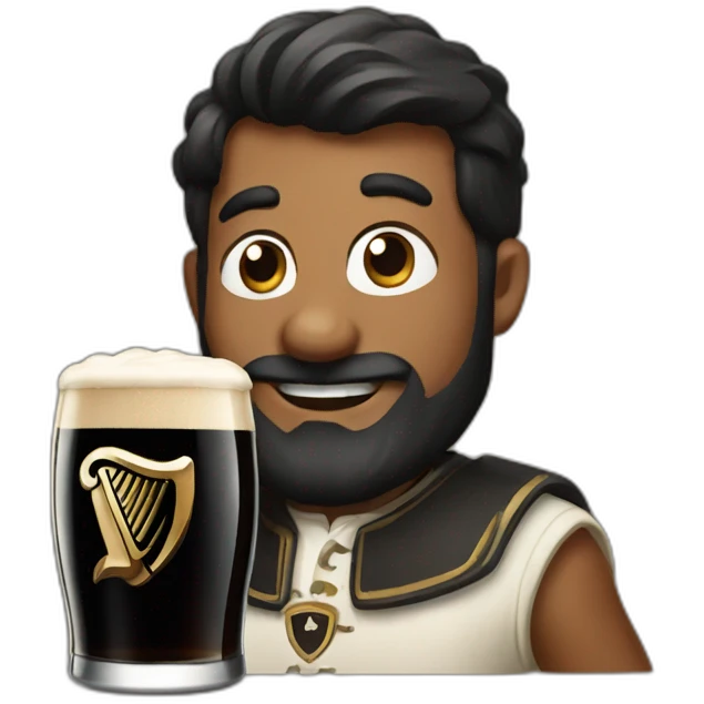 Guinness beer emoji