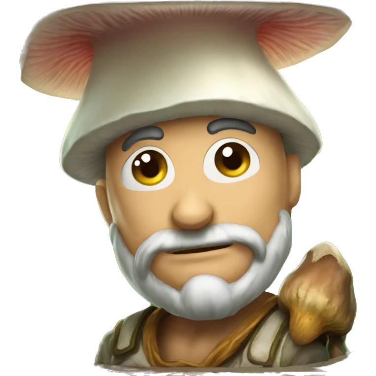 legend of mushroom game, funny face emoji