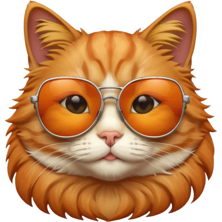 Cat with sunglasses  emoji