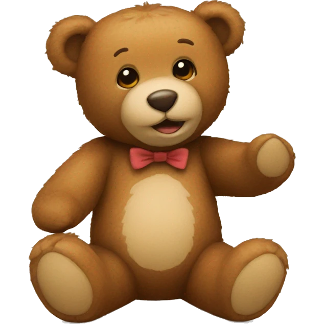 A Teddy bear emoji