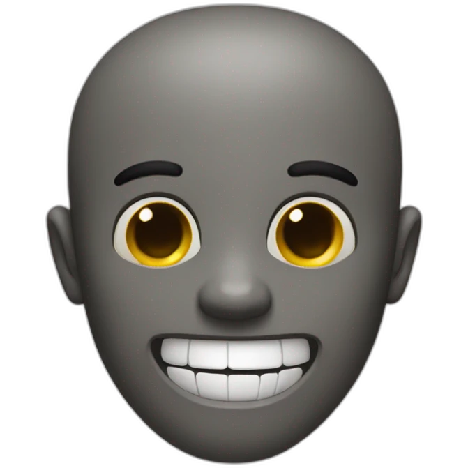 squelette happy emoji