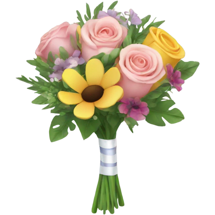 wedding flowers bouquet emoji