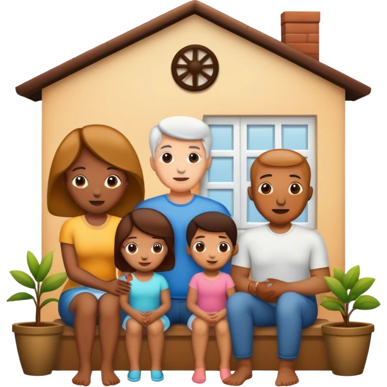 family and home emoji