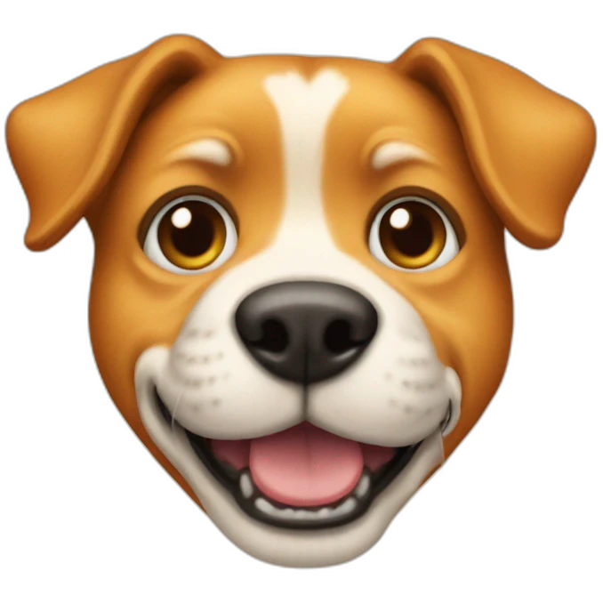 Dog eatimg pizza slice  emoji