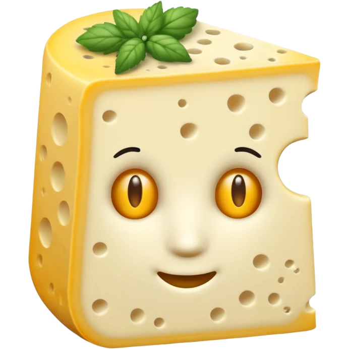 Con tratto di disegno rappresentare un topo che rosicchia un pezzo di formaggio emoji