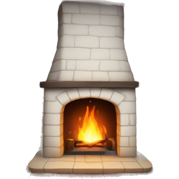Cosy fireplace emoji