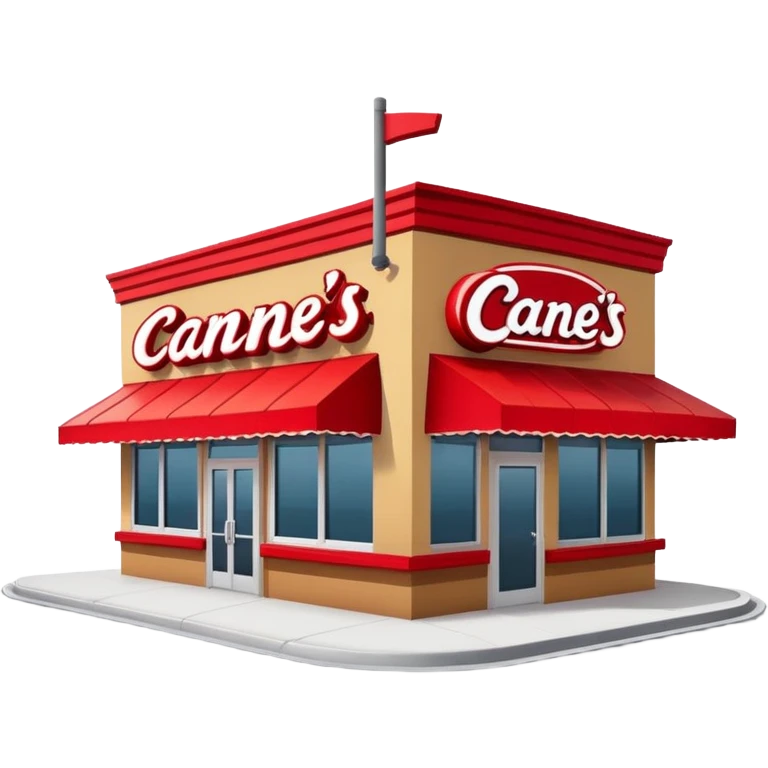 raising canes emoji