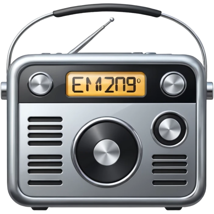 new  radio emoji