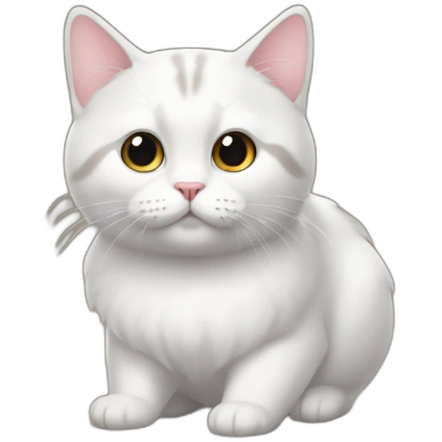 웃픈 고양이 emoji
