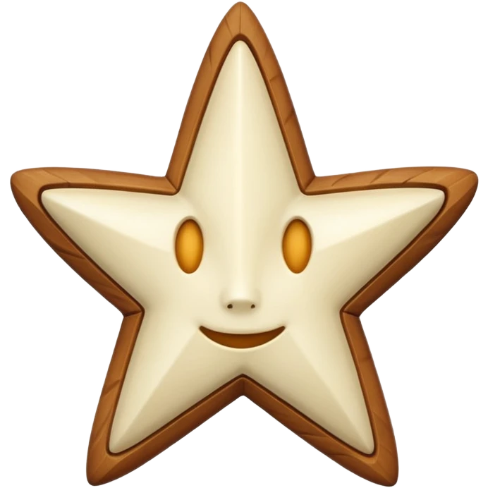 star carved from ivory emoji