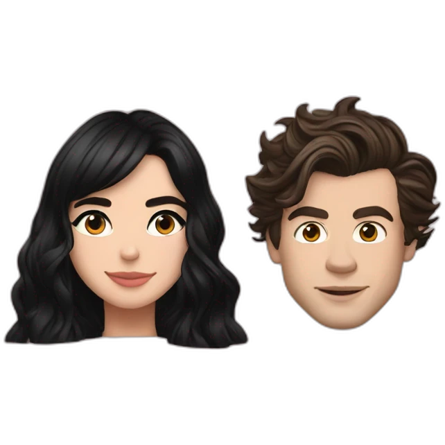 harry styles and dua lipa emoji
