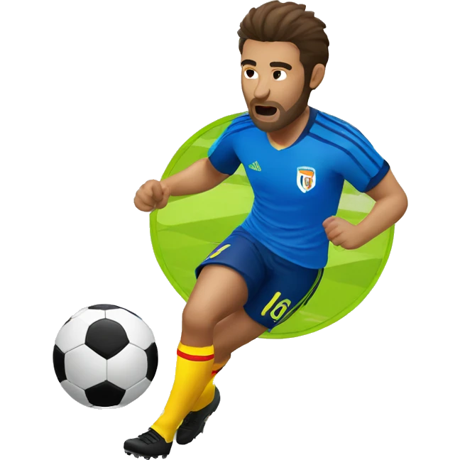 tiro libre en futbol emoji