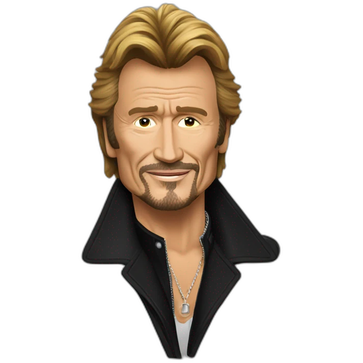 Johnny Hallyday  emoji