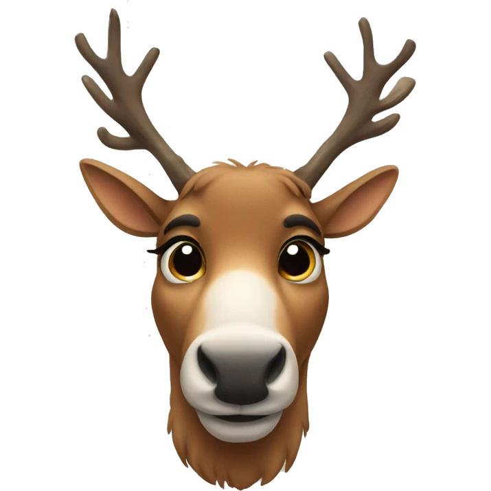 Reindeer emoji