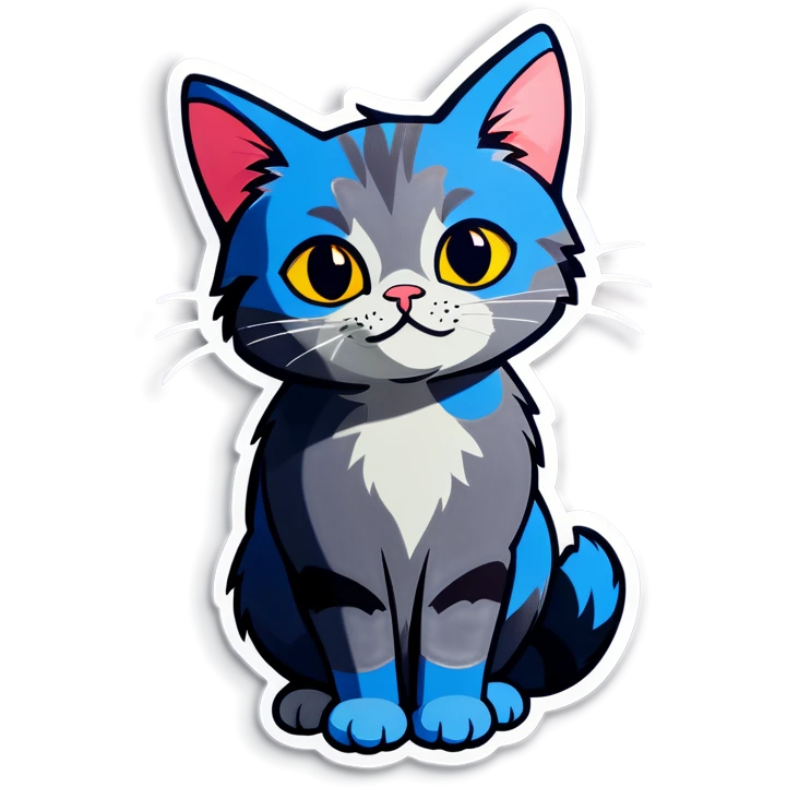 Gray Cat emoji