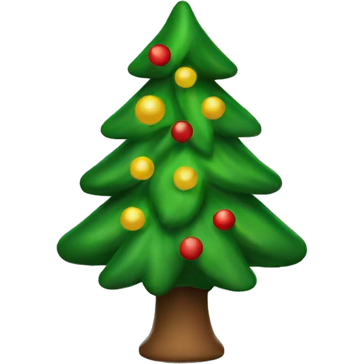 Christmas tree  emoji