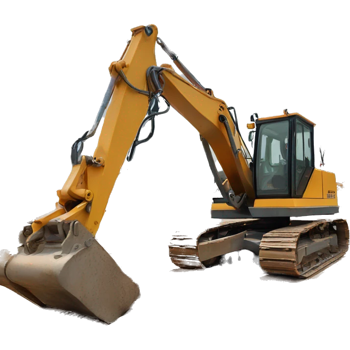 Excavator ￼ gives thumbs up emoji