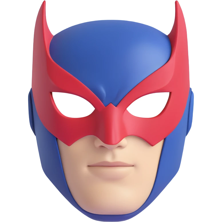 Super hero mask emoji