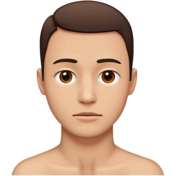 only neck is visible, head is cut off emoji